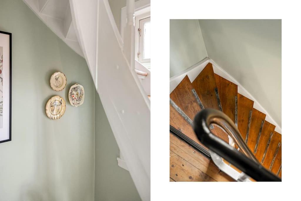 Det Lille Rode Huset Ved Floibanen Villa Bergen Bagian luar foto